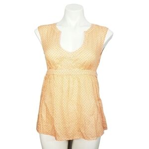 J Crew Pineapple Sleeveless Top